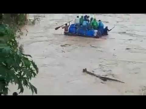 cruce en gomones en el bermejo