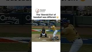 The Steroid Era 😳 #baseball