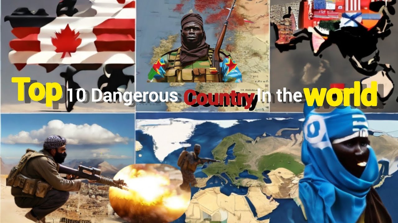 Top 10 Most Dangerous Countries in the World - YouTube