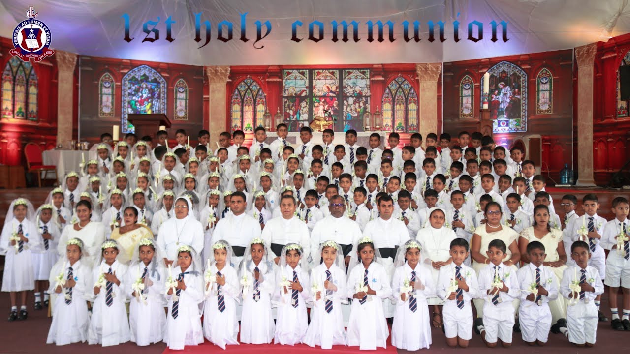First Holy Communion 2020 Loyola College Negombo