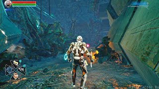 DOLMEN - First Alpha Gameplay (Sci-Fi Action RPG 2019) Dark Souls in Space!