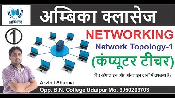 Computer Networking (Types Of Network -1) Lecture-1|| By Er.  Arvind Kumar Sharma||