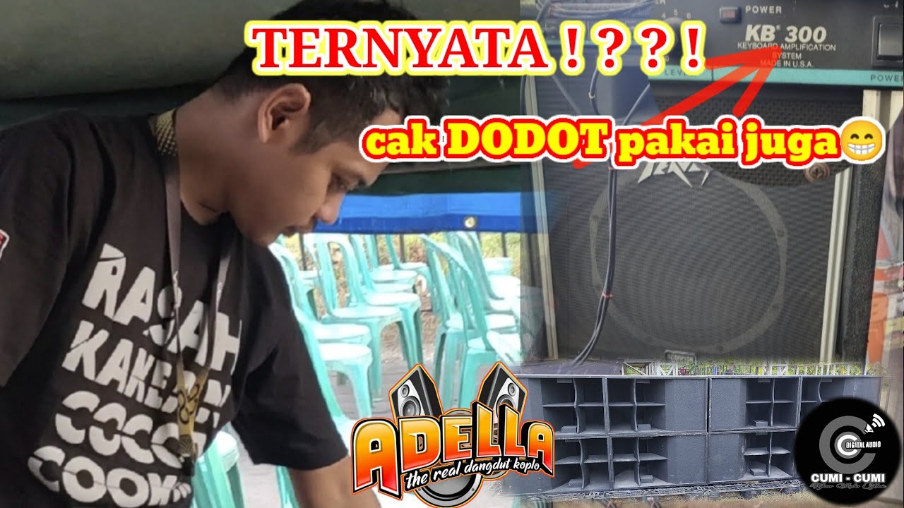 cumi cumi audio review alat yang dibawa cak Dodot line array Eko 44 ...