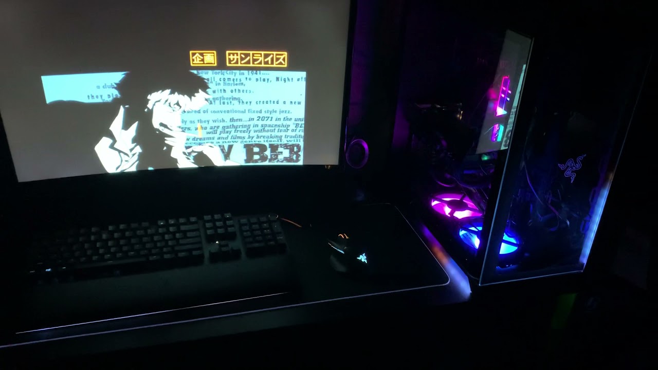 Razer Synapse Setup with Cowboy Bebop Intro