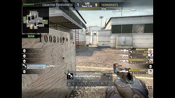 (CSGO) 1v5 ace on cache