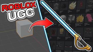 Making a Jedi Lightsaber for Roblox UGC (Blender)