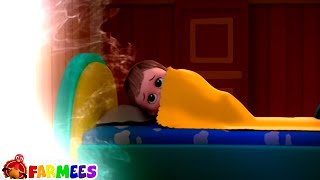Scared Of The Dark | Halloween Nursery Rhymes | Spooky Songs for Children | Scary Cartoons
