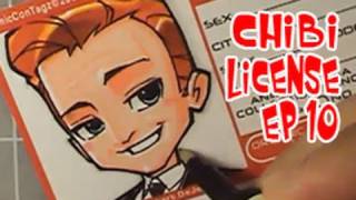 Drawing Chibi License - Conan O'Brien | Team Coco | TBS