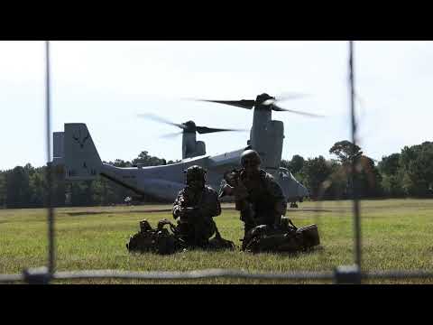UNITAS 2025 US Marines Air Insert Via MV 22 Ospreys