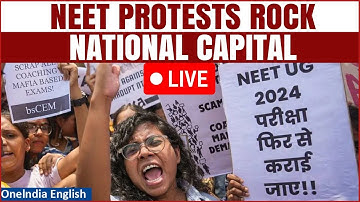 NEET Protests LIVE: Massive Student Protests Rock India | NEET Scam | NEET-UG 2024 Exam Latest News