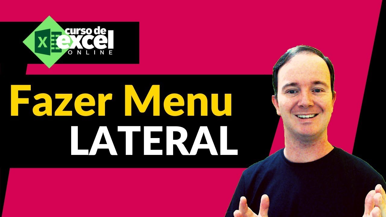EXCEL - Como Fazer Menu Lateral no EXCEL - YouTube