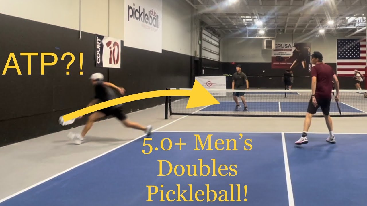 5.0+ Men’s Doubles Pickleball | David Hall & Chris Williams vs Thatcher Schwendiman & Parker Rushton