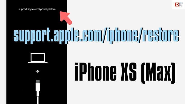 Lỗi support.apple.com iphone restore iphone x