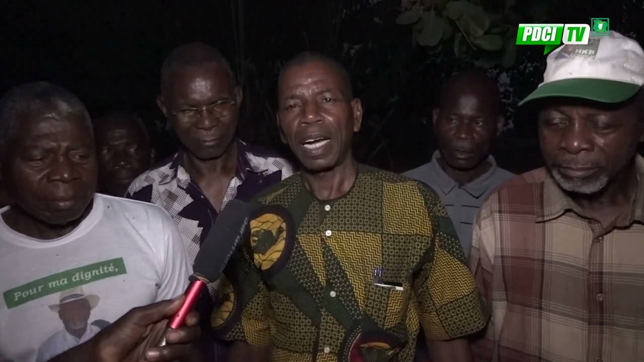 PDCI-RDA: LE DÉPUTÉ DE BEOUMI FAIT LE POINT DE SES ACTIVITÉS AUX SECRÉTAIRES GÉNÉRAUX  DE SECTION