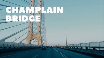 Driving in Montreal: Crossing Champlain Bridge to Decarie [4K]
