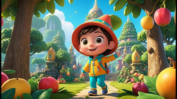 Fruit Muffins & Bananas – Hidden Temple Quest | Magical Fruit Adventure Song for Kids | Fun Nursery