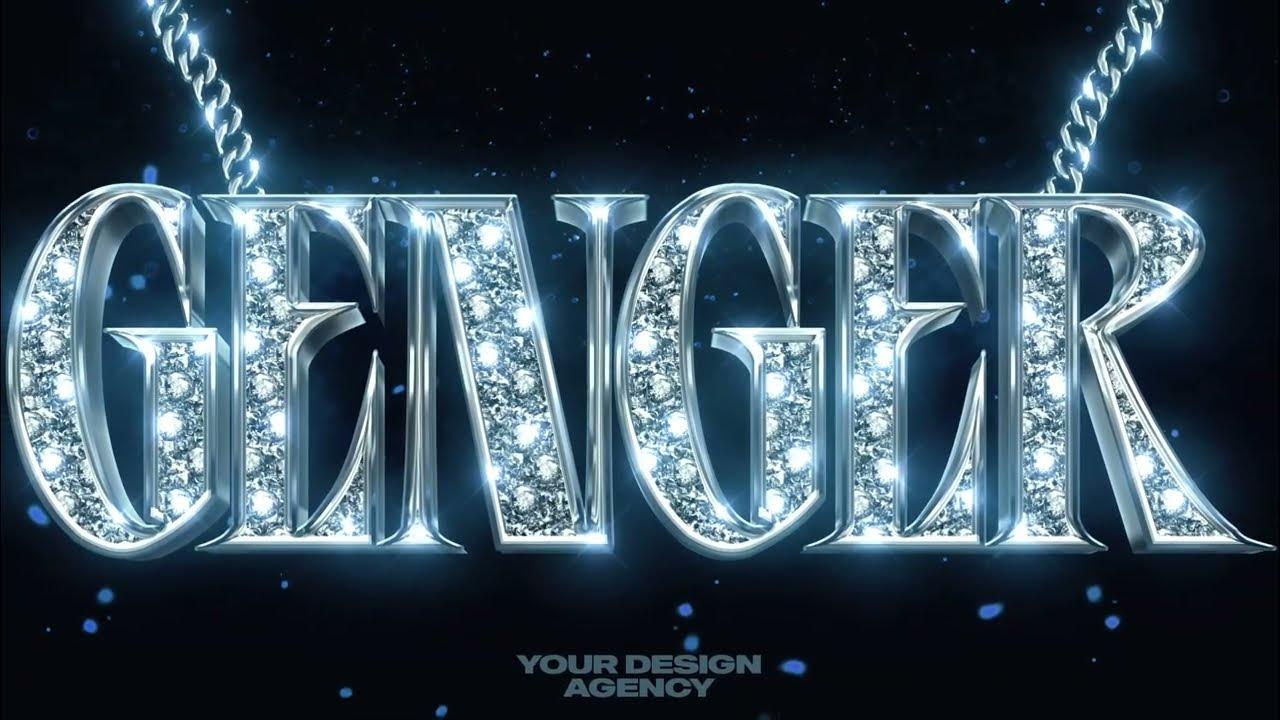 Bling Bling Diamond Text Effect and Logo Style 