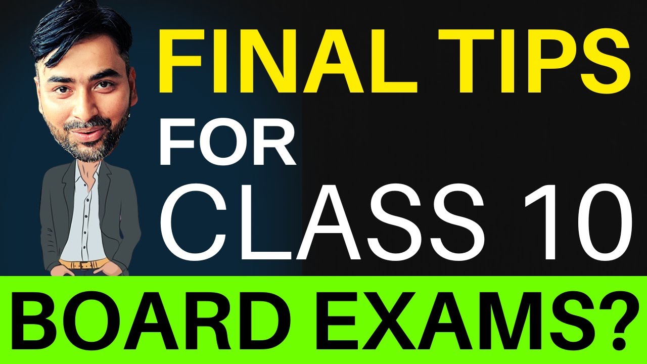 Final Tips to Ace Your Class 10 CBSE Exams! 💯🔥 - YouTube