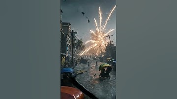 Lightning Strikes and Sparks Massive Fire ⚡🔥 | AI Disaster Simulation