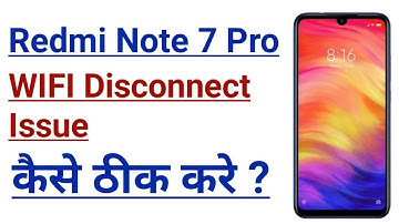 How To Fix WIFI Problem In Redmi Note 7 Pro | Redmi Note 7 Pro WIFI Problem Kaise Solve Kare