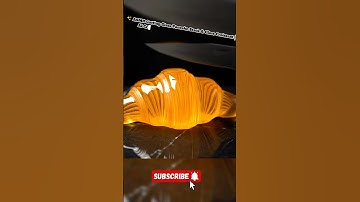 ✨ ASMR Cutting Glass Pancake Stack & Glass Croissant | AI Crystal Food Sounds | Oddly Satisfying ✨