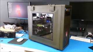 Corsair Vengeance C70 (Military Green), Intel Core i7 4770K @ 4.5ghz, nVidia GTX 780, Corsair H100i