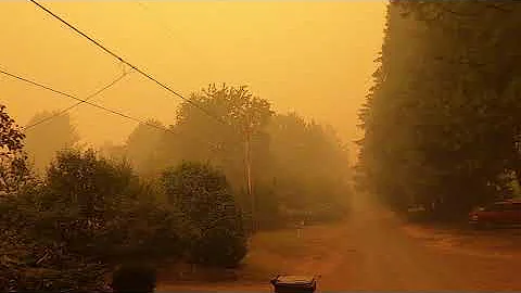 Oregon Wildfire Smoke - Day 3 - More Bad News and More Smoke Than Any of the Previous Days - DayDayNews