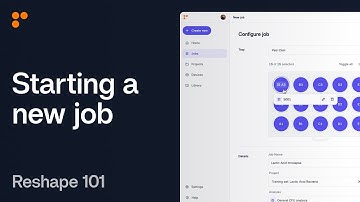 Reshape 101 – Starting a new job