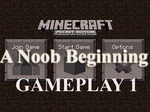 MINECRAFT POCKET EDITION - GAMEPLAY - iPad / iPhone / iPod Touch