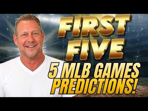 MLB Best Picks Today! Rays vs Dodgers, White Sox vs Yankees & More! | First Five 6/16
