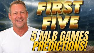 MLB Best Picks Today! Rays vs Dodgers, White Sox vs Yankees & More! | First Five 6/16