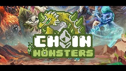 What is Chainmonsters? Massively Multiplayer monster catching jRPG, Kick starter is live now!