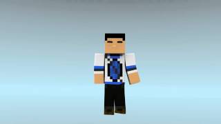 Minecraft Test Animation With Blender