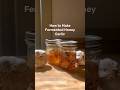 How to Make Fermented Honey Garlic 🍯🧄 #easyrecipe