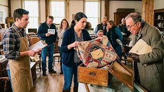 The Auction House Listed Her Quilt Box at $200 — One Curator Saw What Was Folded Inside