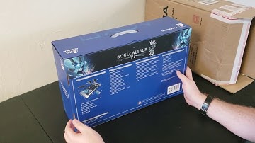 Qanba Obsidian: TE Soul Calibur VI Fight Stick (Unboxing)