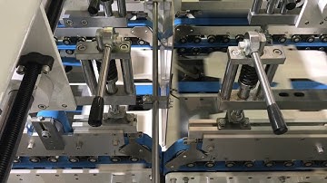 SimSun Apollo-110FCV PLUS Folder Gluer (4 bottles hand carry box)(Sino-Folding Carton 2018)