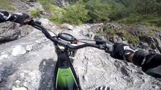 Riding my OSSA Explorer 280 - Italian Prealps (Bergamo, Onore) - Motoalpinismo Vs Enduro