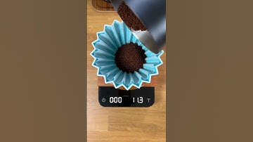 Simple 3 pour recipe! #pourover