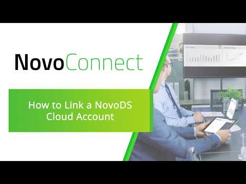 NovoConnect: How to Link a NovoDS Cloud Account