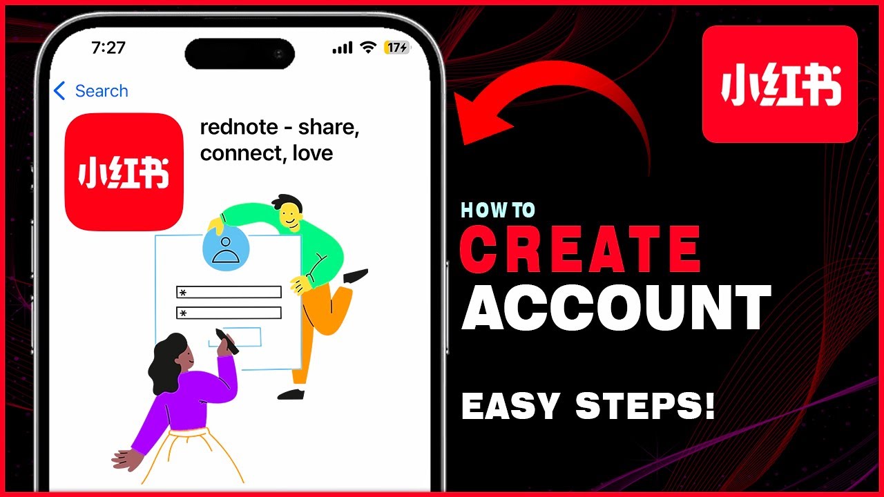 Rednote Createaccount How to Create RedNote Account in Mobile 2025 (iPhone & Android) - YouTube