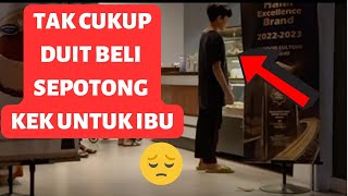 Budak Ini Tak Cukup Duit Nak Beli Sepotong Kek Untuk Hari Jadi Ibunya | Social Experiment