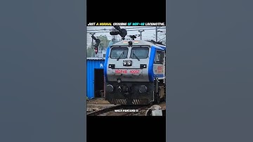 WDP-4B Meets WAP-7 😎⚡💨 | Monster Meets King 👑🔥 | Attitude Train Edit 🚆💪