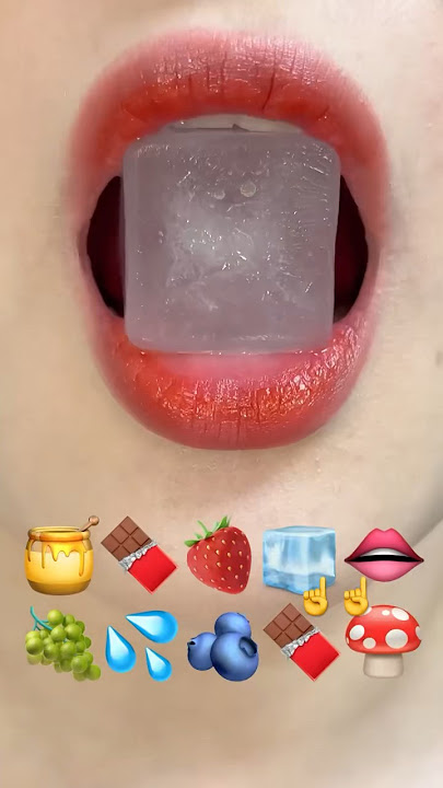 asmr ICE 얼음 eating sounds
