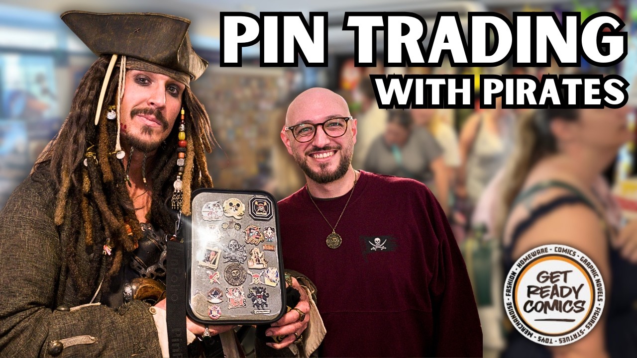Pin Trading With Pirates! 🏴‍☠️ Monthly Disney Pin Event at Get Ready Comics