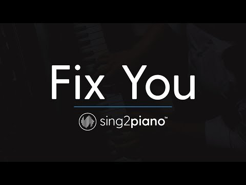 Fix You (Piano Karaoke Instrumental) Coldplay