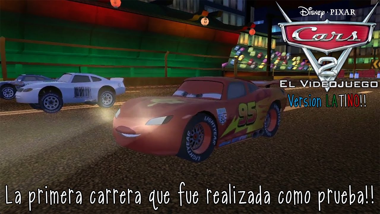 La carrera que se hizo de prueba para "Cars 2: El Videojuego Versión