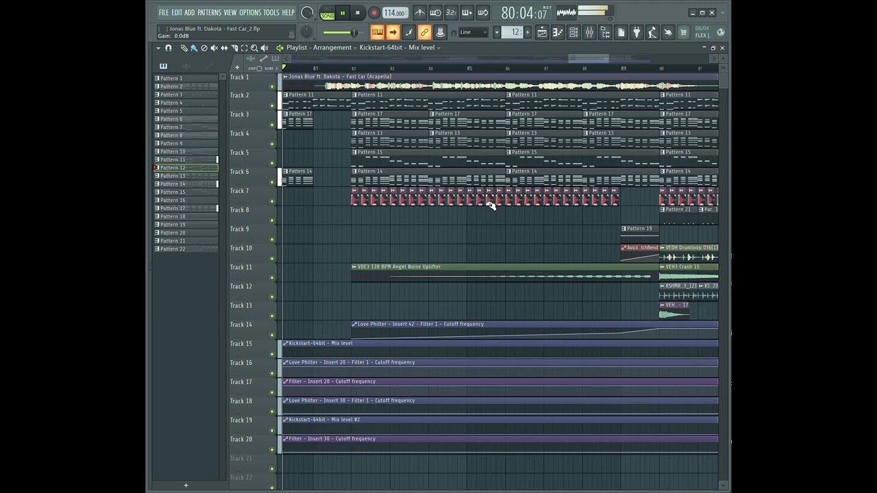 Jonas Blue ft. Dakota - Fast Car (Full Remake)