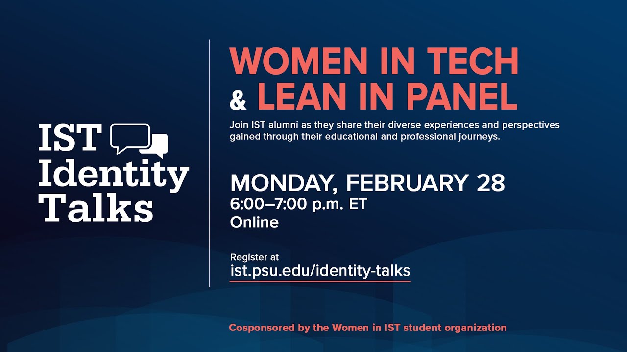 IST Identity Talks - Women in Tech/Lean In Panel with WIST - YouTube