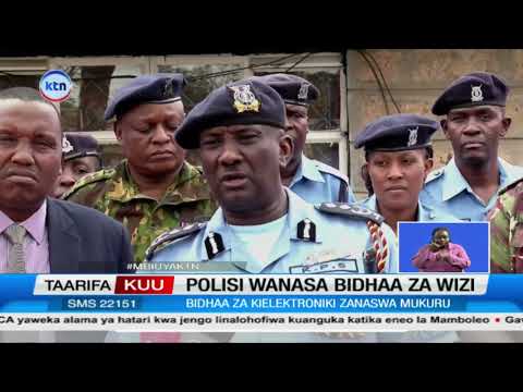 Polisi Wapata Simu 120 Zilizoibwa na Mitungi 18 ya Gesi Mukuru Kwa Reuben
